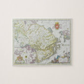 Kaart van Stockholm, Zweden Legpuzzel (Horizontaal)