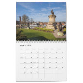 Kaart van Stratford upon Avon Kalender (Mar 2026)