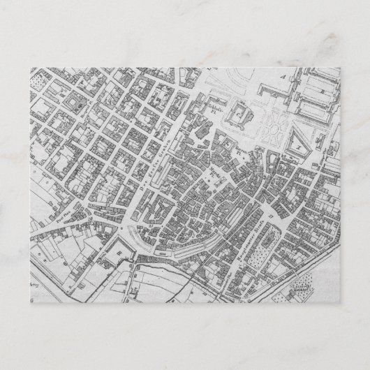  kaart van Stuttgart Duitsland (1794) (Voorkant)