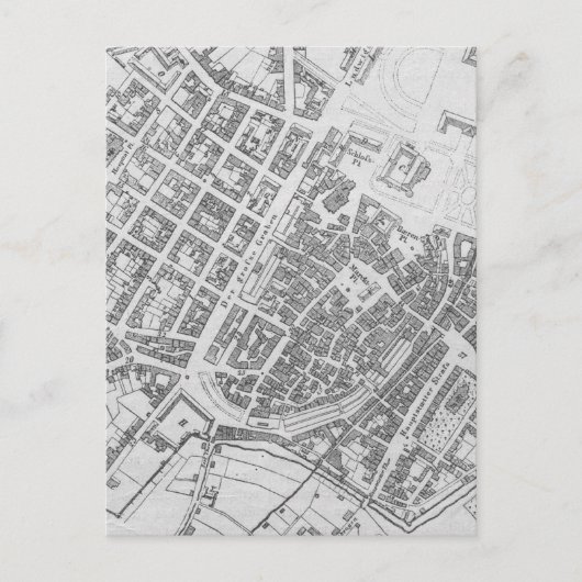 kaart van Stuttgart Duitsland (1794) (Voorkant)