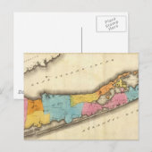 kaart van Suffolk New York (1829) (Voorkant / Achterkant)