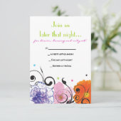 Kaart van Sweet Sense Party (Staand voorkant)