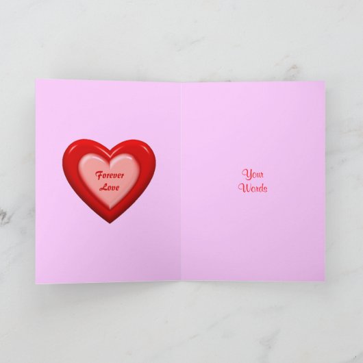 Kaart van Sweety Valentijns (Binnen)