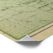 Kaart van Swift, Minnesota Poster (Hoek)