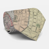  kaart van Syracuse New York (1920) Stropdas (Opgerold)