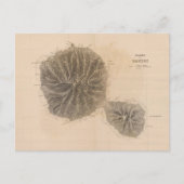  kaart van Tahiti (1845) (Voorkant)