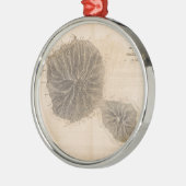  kaart van Tahiti (1845) Metalen Ornament (Links)