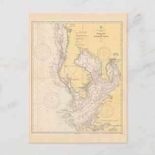 kaart van Tampa Bay, Florida