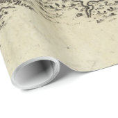  kaart van Tampa Florida (1809) Cadeaupapier (Rol Hoek)