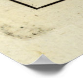  kaart van Tampa Florida (1809) Poster (Hoek)