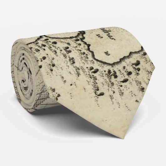 kaart van Tampa Florida (1809) Stropdas (Opgerold)