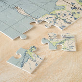 kaart van Tampa Florida (1944) Legpuzzel (Zijkant)