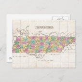  kaart van Tennessee (1827) (Voorkant / Achterkant)