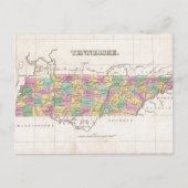  kaart van Tennessee (1827) (Voorkant)