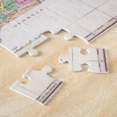  kaart van Tennessee (1827) Legpuzzel (Zijkant)