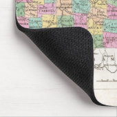  kaart van Tennessee (1827) Muismat (Hoek)