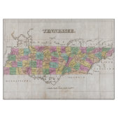  kaart van Tennessee (1827) Snijplank (Voorkant)