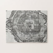 Kaart van Tenochtitlan Legpuzzel (Horizontaal)