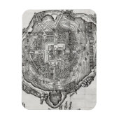 Kaart van Tenochtitlan Magneet (Verticaal)