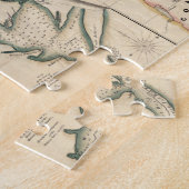 kaart van Texas (1835) Legpuzzel (Zijkant)