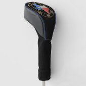 Kaart van Texas Barn Art Golfheadcover (Schuin)