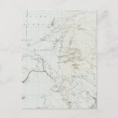 Kaart van Texas en deel van New Mexico (Voorkant)