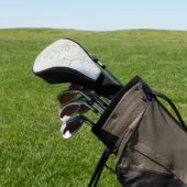 Kaart van Texas en deel van New Mexico Golfheadcover (Insitu)