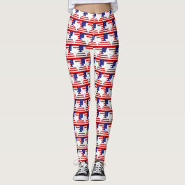 KAART VAN TEXAS LEGGINGS