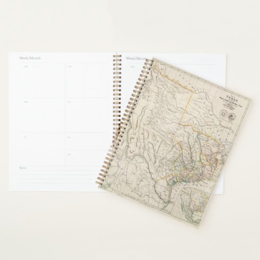Kaart van Texas Planner (Display)