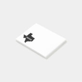 Kaart van Texas Post-it® Notes (Schuin)