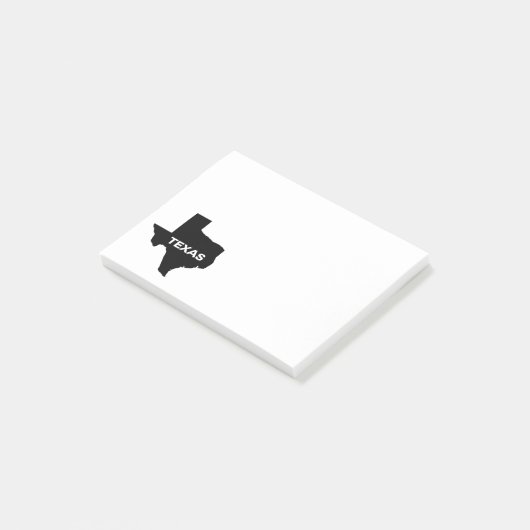 Kaart van Texas Post-it® Notes (Schuin)