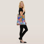 Kaart van Tianjin China Tote Bag (Op model)