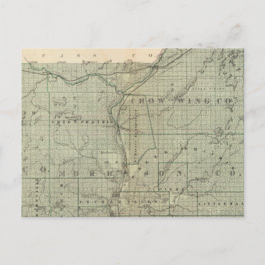 Kaart van Todd, Morrison, Minnesota (Voorkant)