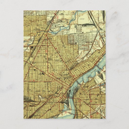 kaart van Toledo Ohio (1938) (Voorkant)