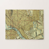  kaart van Toledo Ohio (1938) Legpuzzel (Horizontaal)