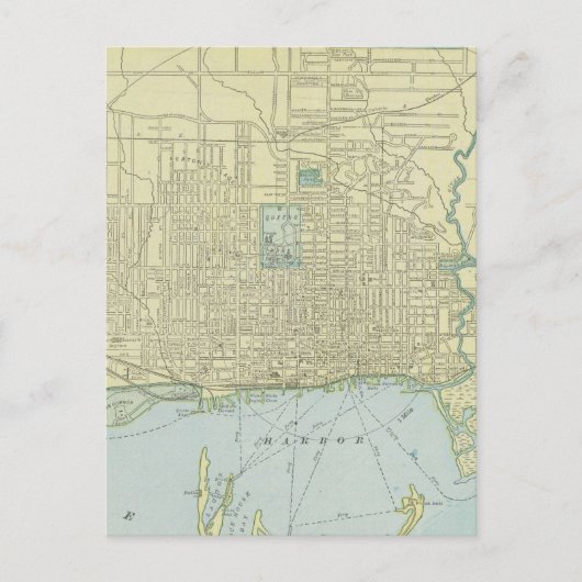 kaart van Toronto (1901) (Voorkant)