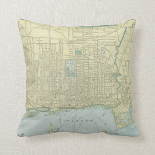 kaart van Toronto (1901) Kussen