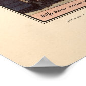 Kaart van Treasure Island door Robert Louis Steven Poster (Hoek)