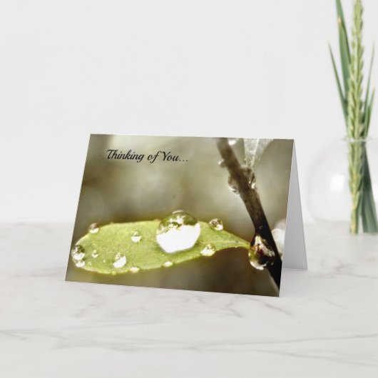 Kaart van troost en bemoediging. (Voorkant)