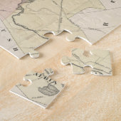  kaart van Troy NY (1874) Legpuzzel (Zijkant)