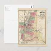 Kaart van Troy West Troy Green Island New York (18 (Voorkant / Achterkant)