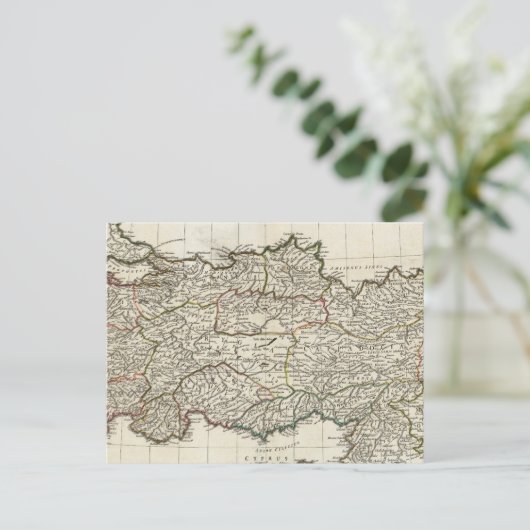 Kaart van Turkije (Staand voorkant)