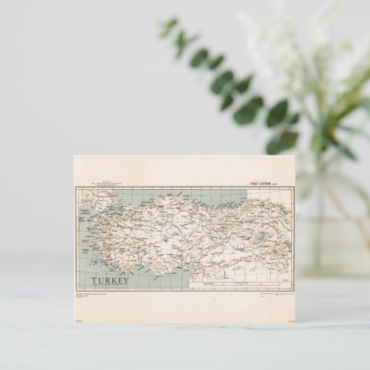 Kaart van Turkije (1943) (Staand voorkant)