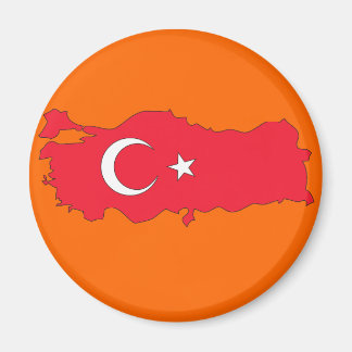 Kaart van Turkije Magneet