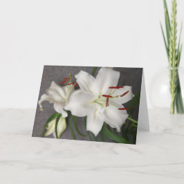 Kaart van twee de Witte Lelies
