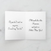 Kaart van Unvalentine Swan met gedicht (Swan Song) (Binnen)