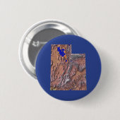 Kaart van Utah Button (Voorkant /achterkant)