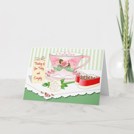 Kaart van Valentijn - de Kop van de Thee, Doos (Voorkant)