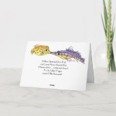 Kaart van Valentijn van de Kussen van de Vissen (Achterkant)