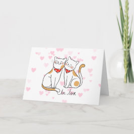 Kaart van Valentijn van de Liefde van Purrfect van